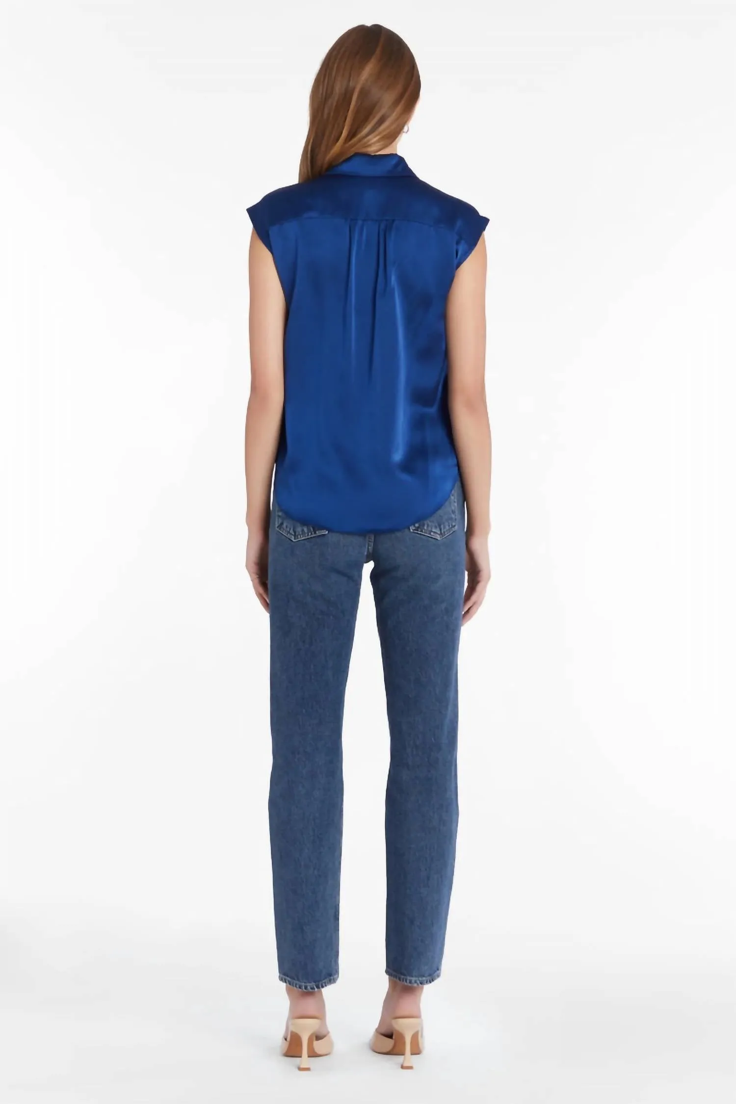 Amanda Uprichard - Calvin Silk Top