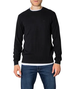 Armani Exchange  Men's Crew Neck Sweater Black