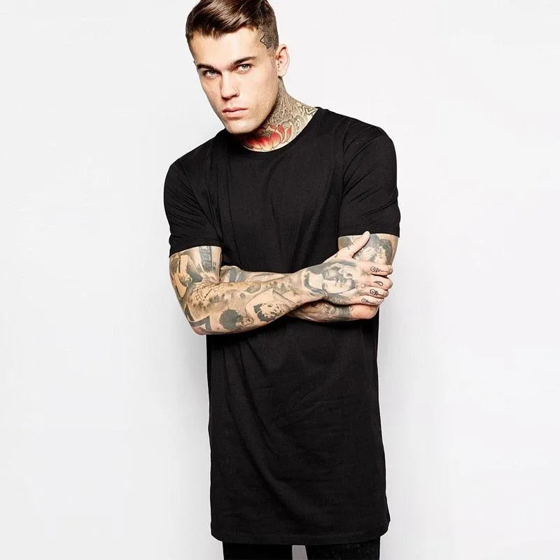 Boho Long Simple T-Shirt