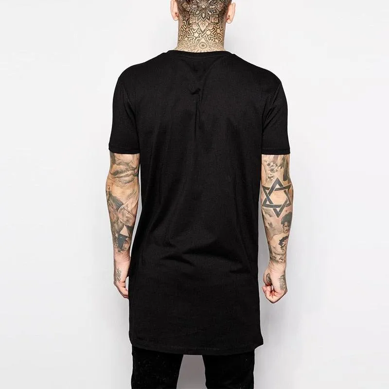 Boho Long Simple T-Shirt