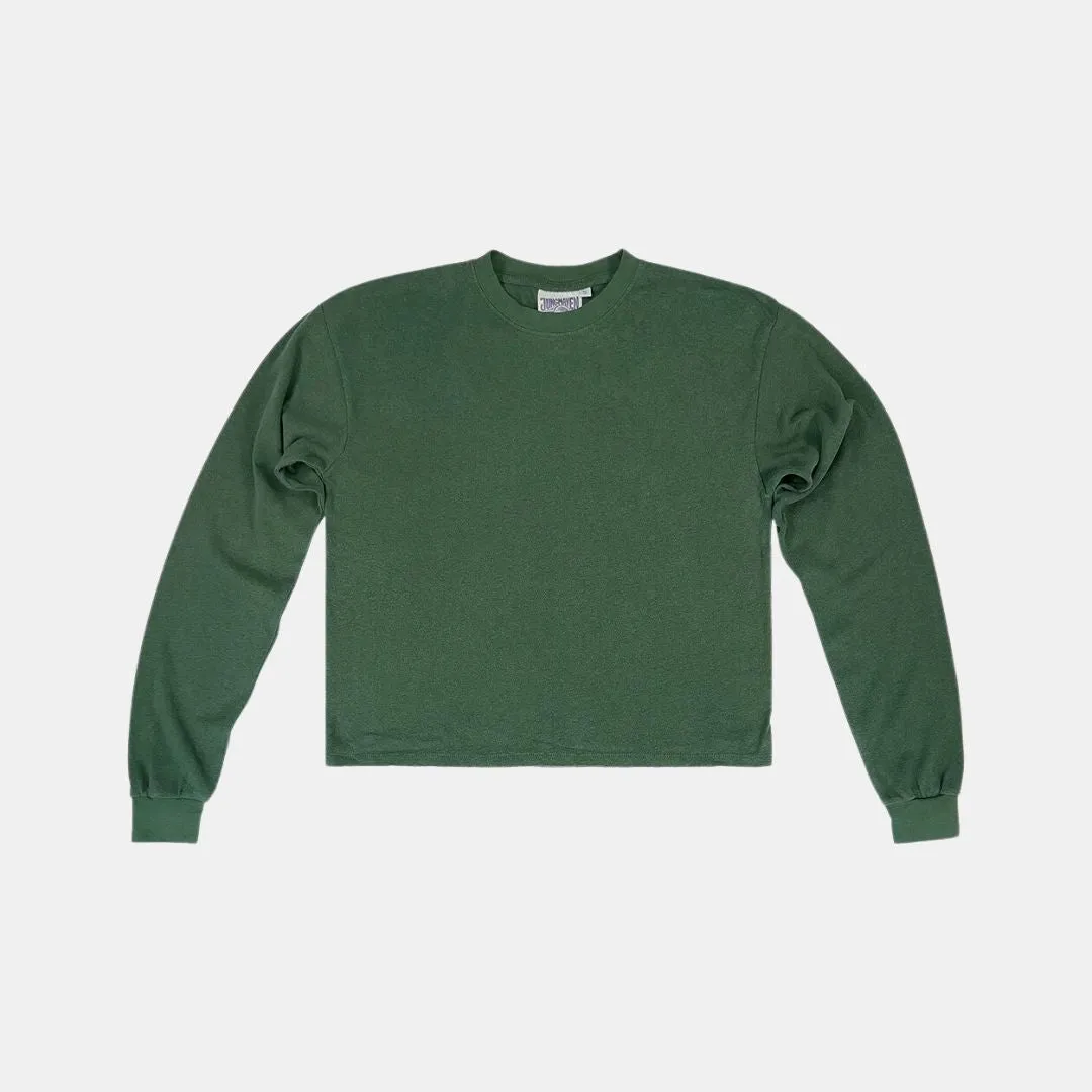 Cropped Long Sleeve Tee