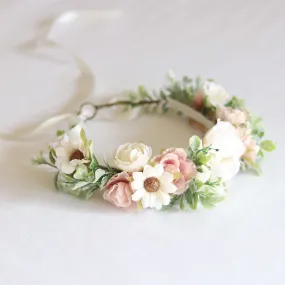 Daisy flower crown