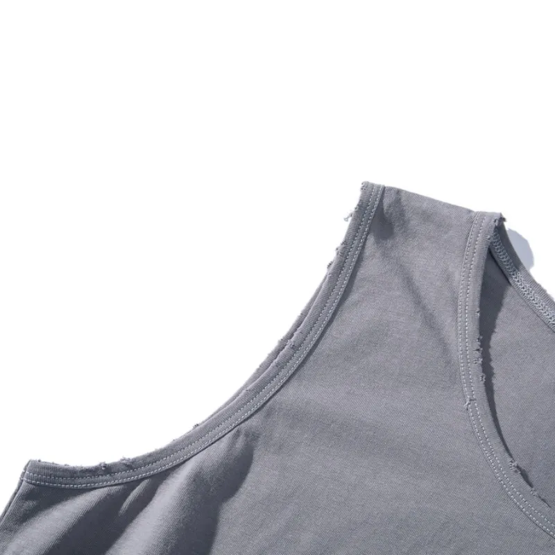 Distressed Simple Tank Top