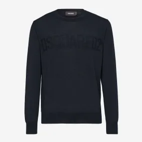 DSquared2 Crewneck Logo Knitwear