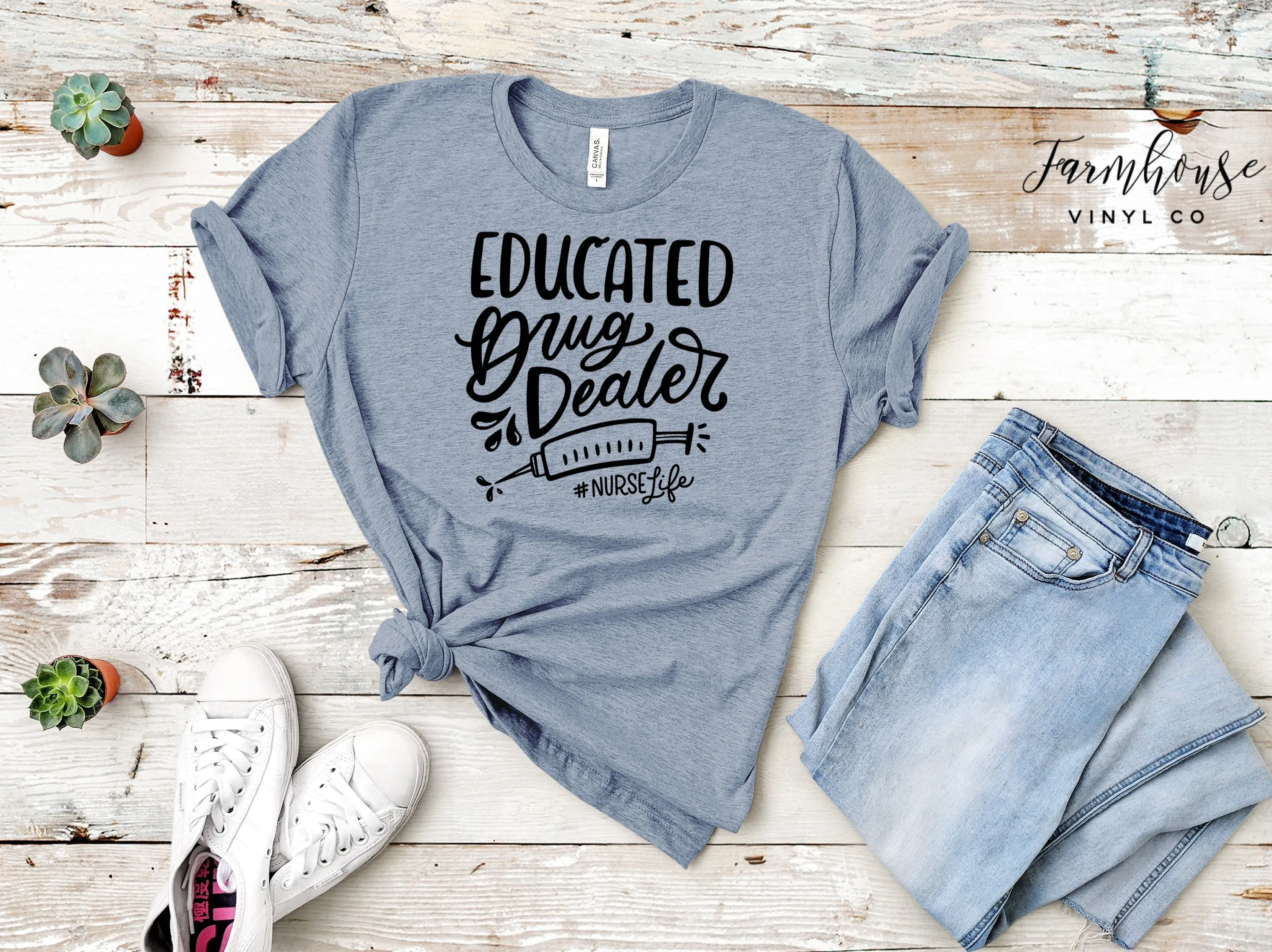 Educated Drug Dealer #nurselife Shirt