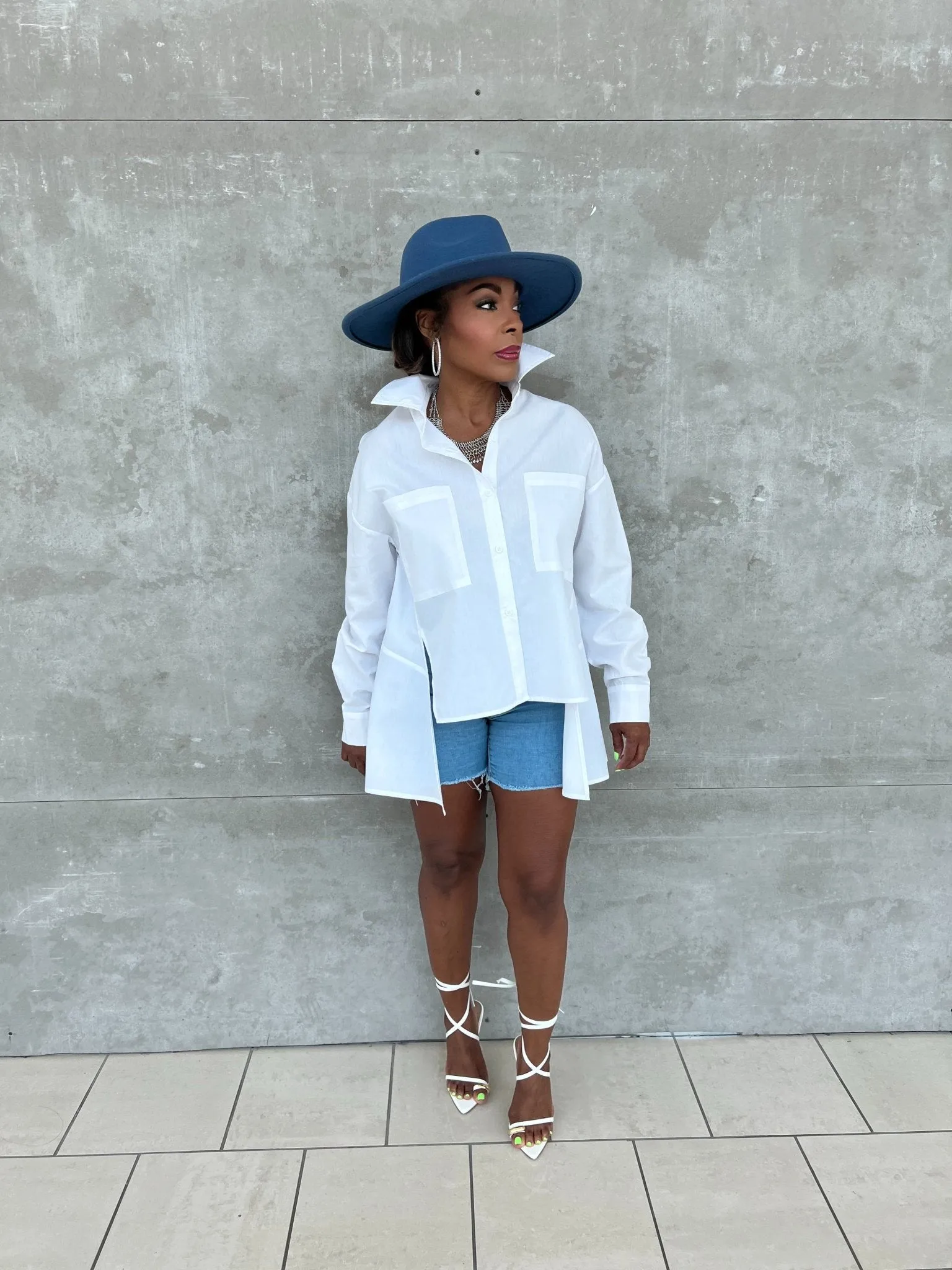 Hi-Lo Oversized Top