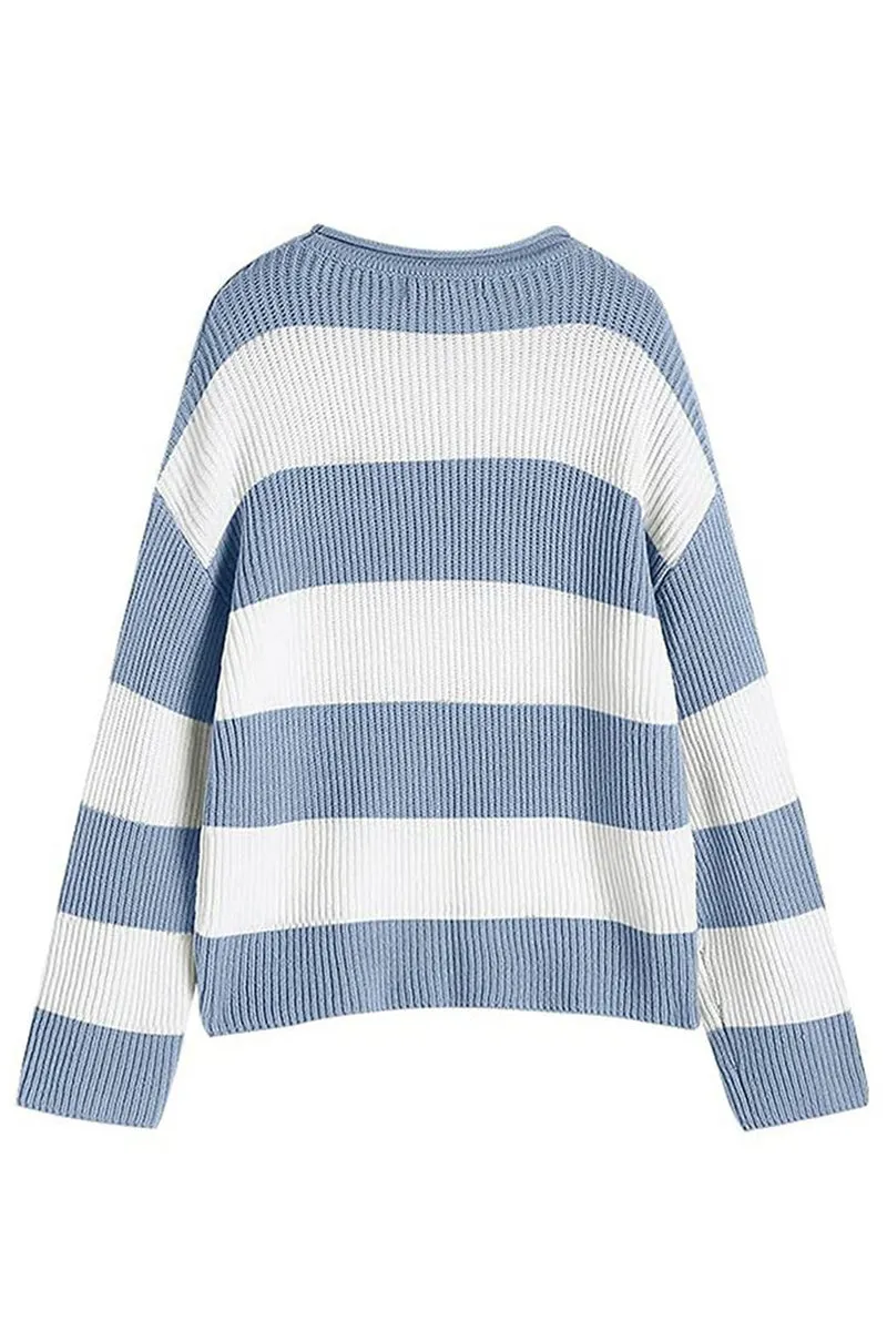 HWR1333 Coastal Stripes Sweater