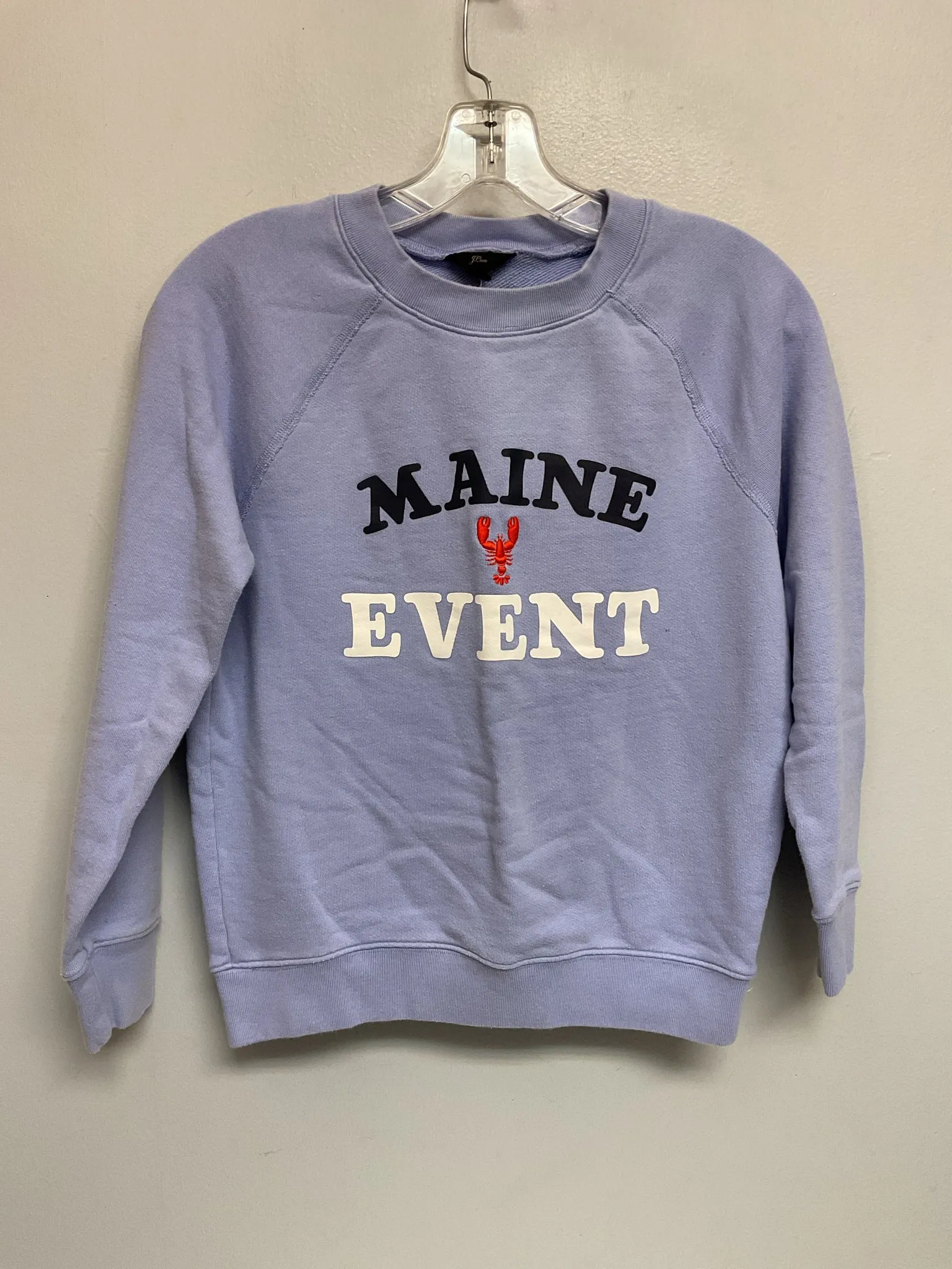 J Crew Size 12 light blue Cotton Big Girls Sweaters & Vests