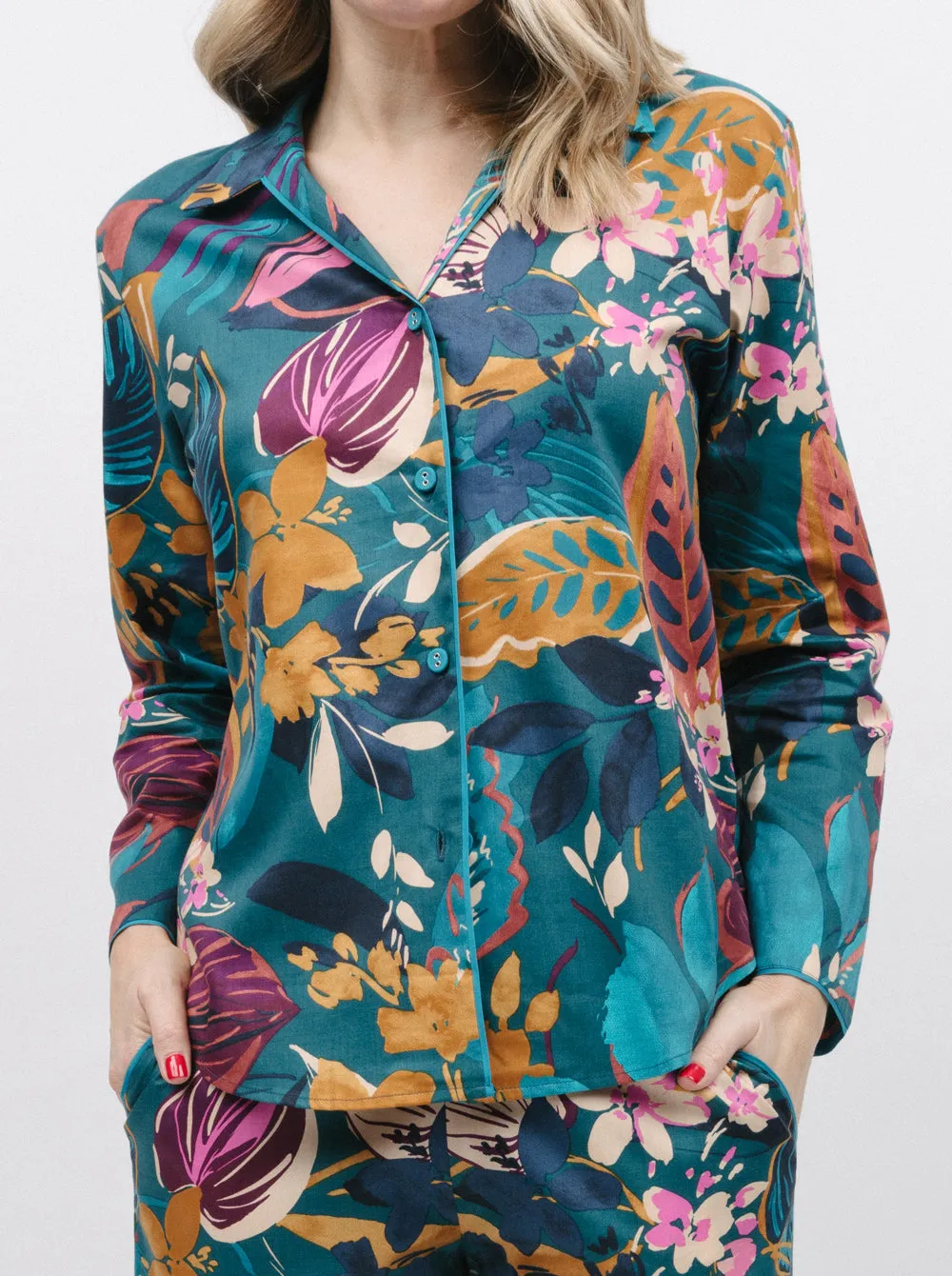Maple Cotton-Modal Pyjama Top
