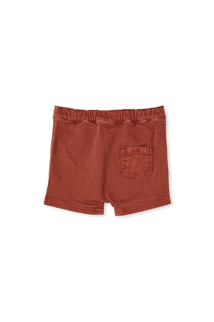 MILKY COPPER BABY CHINO SHORT