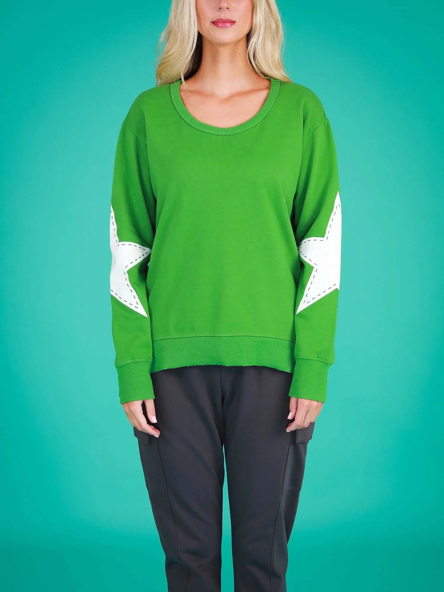 Peyton Twin Star Graphic Sweatershirt