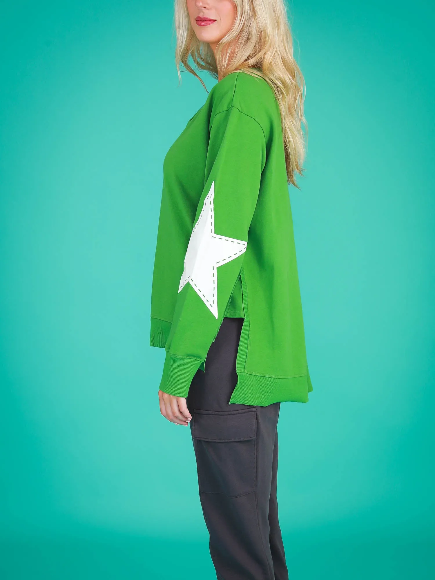 Peyton Twin Star Graphic Sweatershirt