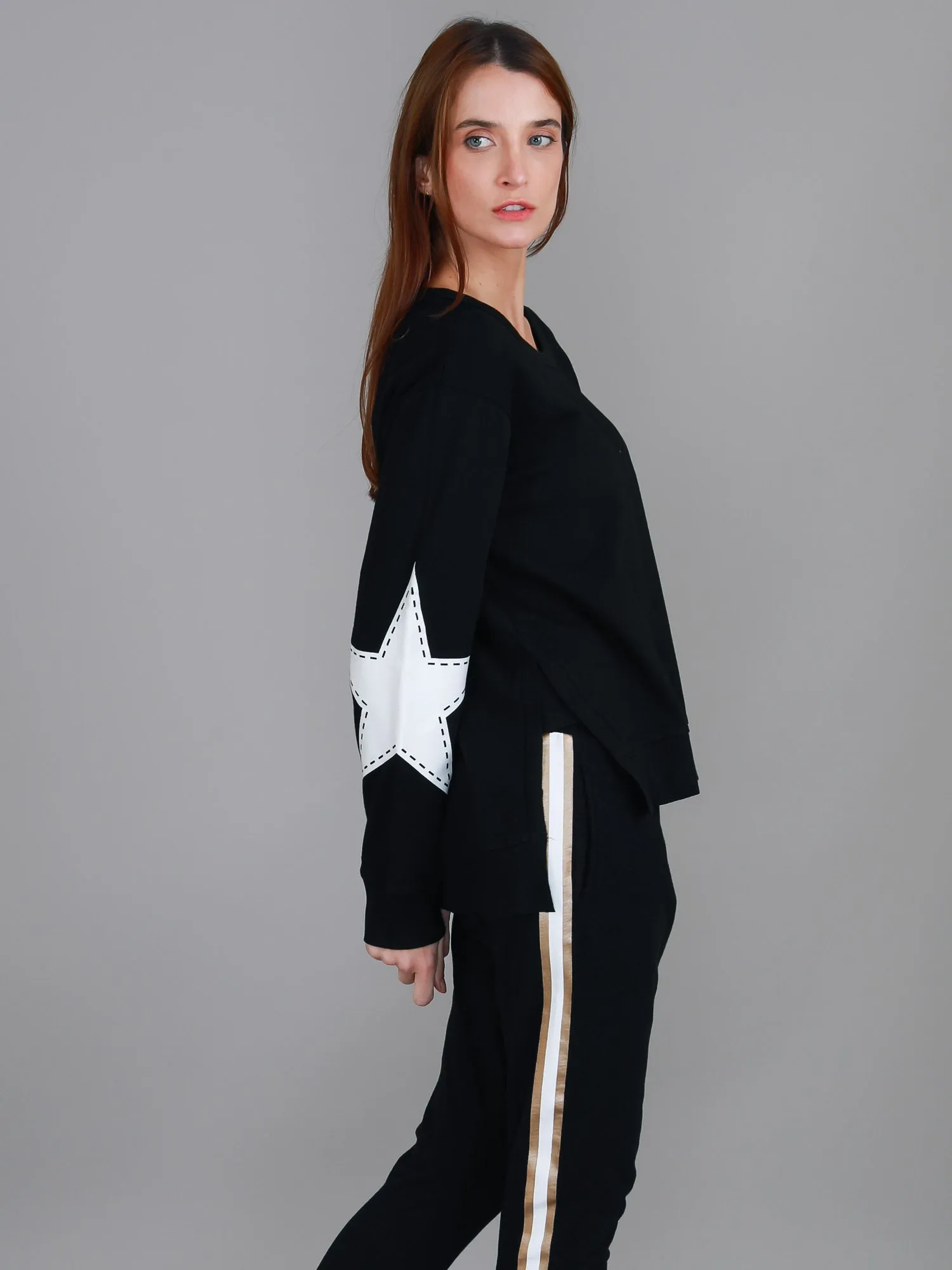 Peyton Twin Star Graphic Sweatershirt