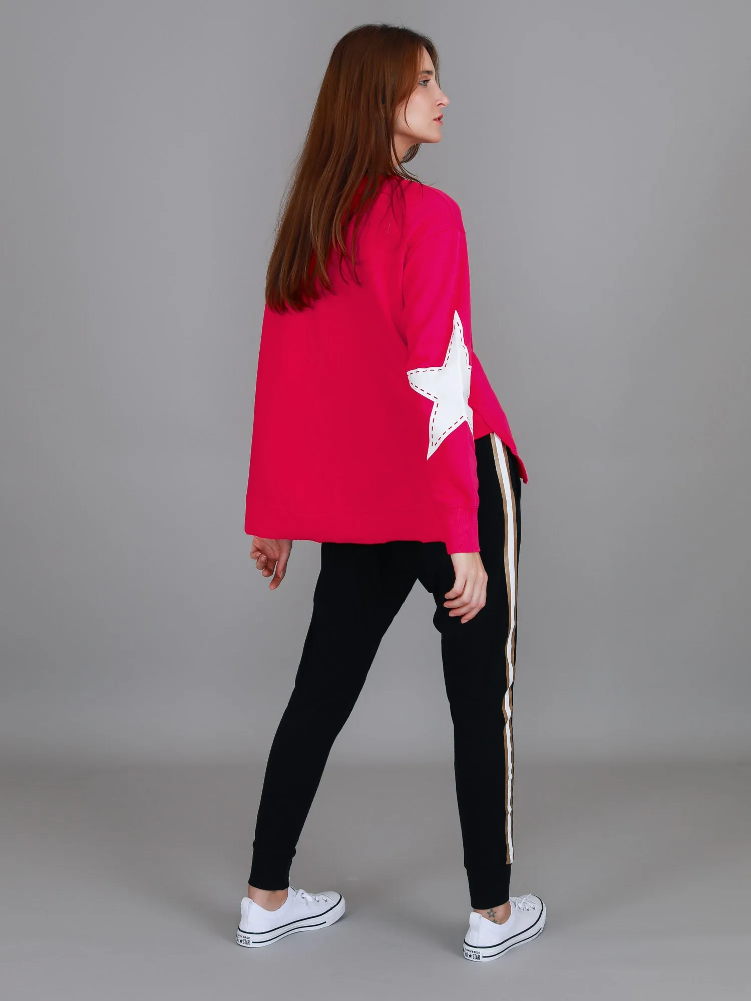 Peyton Twin Star Graphic Sweatershirt