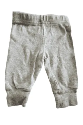 Precious Firsts by Carter's gray, infant bottoms sz NB