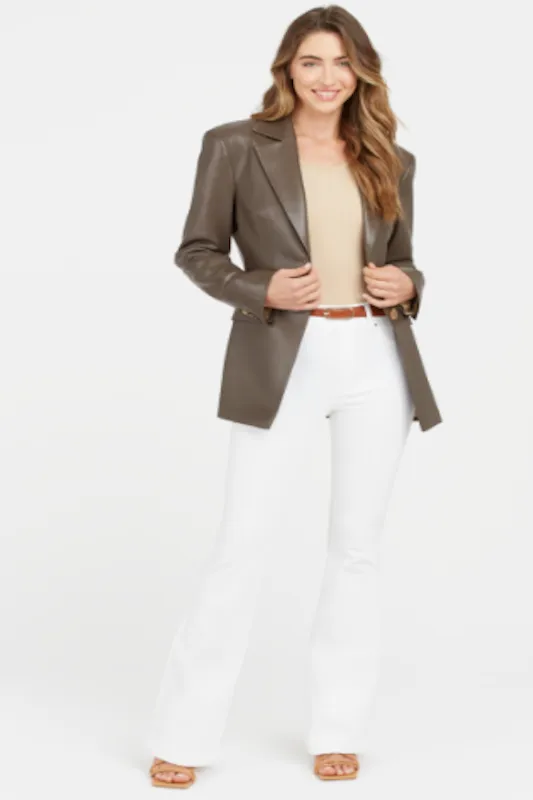 Spanx White Flare Jean