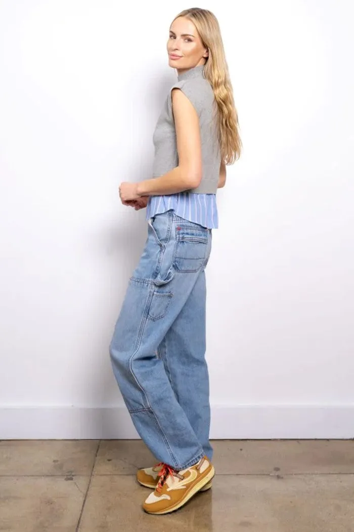 Sutton Shirt Tail Turtleneck Sweater